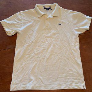 Pale Yellow Vineyard Vines Polo Sz M